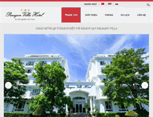 Tablet Screenshot of paragonhotel.com.vn
